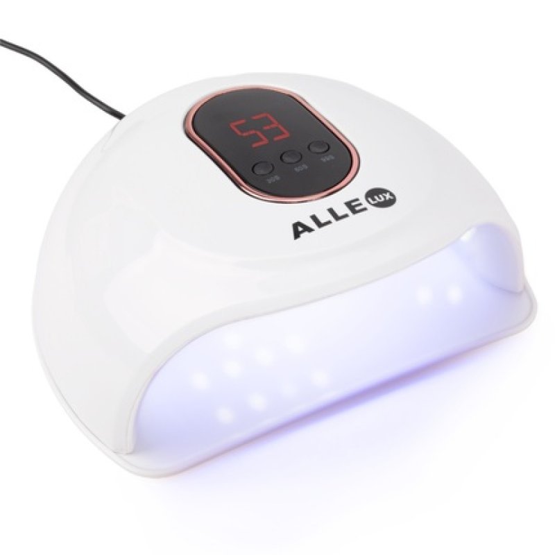 Allelux Uvled Nail Lamp 72w For Hybrid Nail Polish White