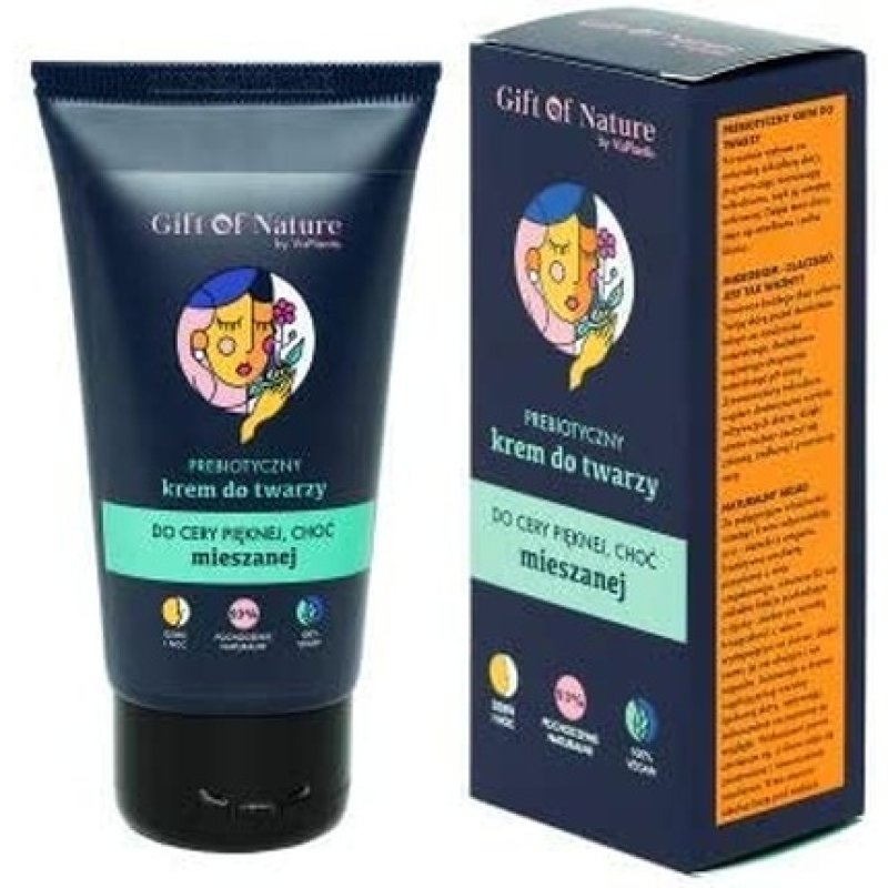 VisPlantis Gift of Nature Oregano Prebiotic Face Cream for Mixed Skin 50ml