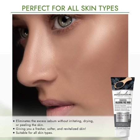 Naturalium Carbon Polishing Face Mask 175 ml