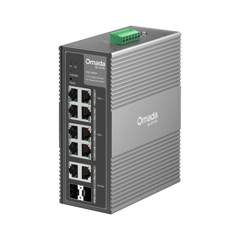 TP-Link Omada IES210GPP commutateur réseau Géré Gigabit Ethernet (10/100/1000) Connexion Ethernet, supportant