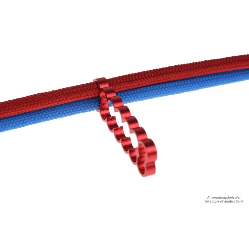 Alphacool Eiskamm Alu X14 - 4mm red - 4 pcs