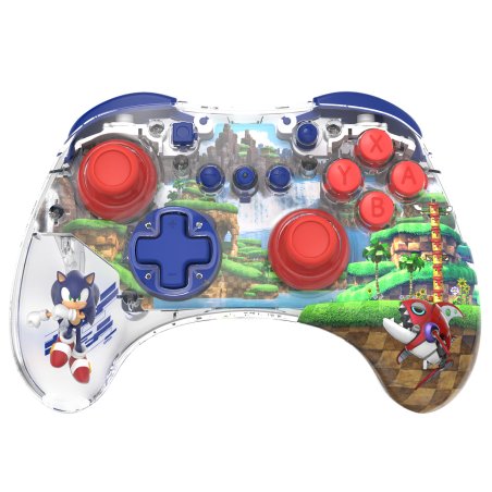PDP REALMz Wired Controller: Knuckles Sky Sanctuary Zone, For Nintendo Switch & Nintendo Switch - OLED Model