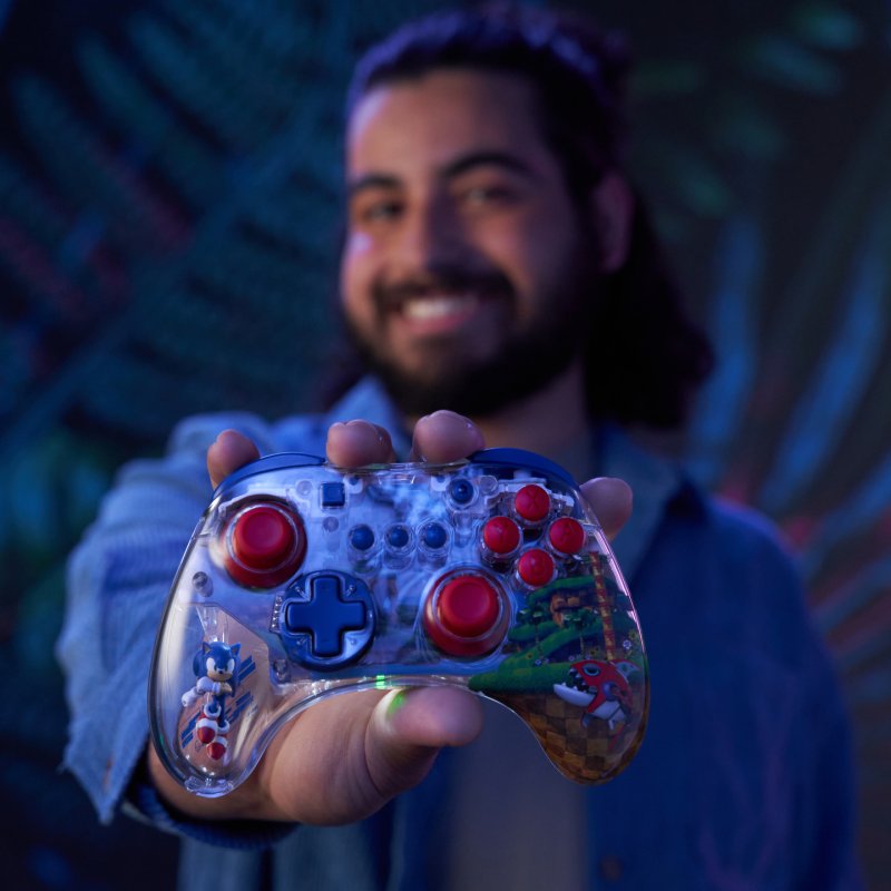PDP Realmz - Wireless Controller - Sonic /Nintendo Switch