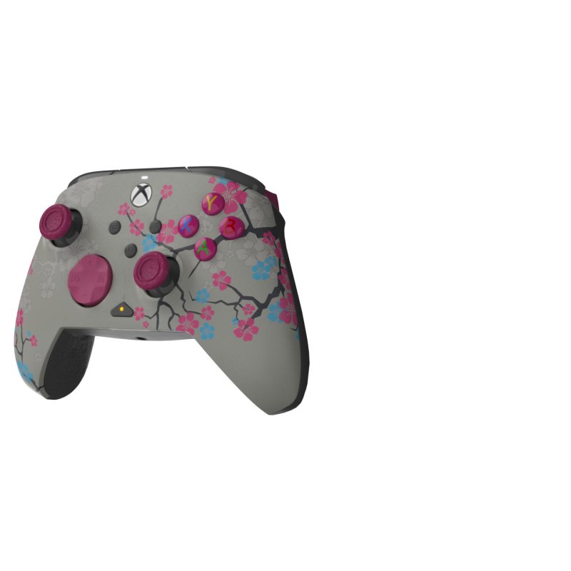 PDP REMATCH GLOW Advanced Wired Controller: Cherry Blossom, For Xbox Series X|S, Xbox One, & Windows 10/11 PC