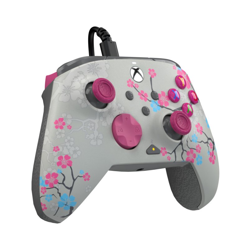 PDP Wired Rematch Controller - Blossom Glow In The Dark /Xbox Series X