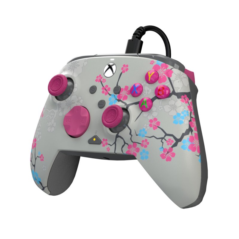 PDP Wired Rematch Controller - Blossom Glow In The Dark /Xbox Series X