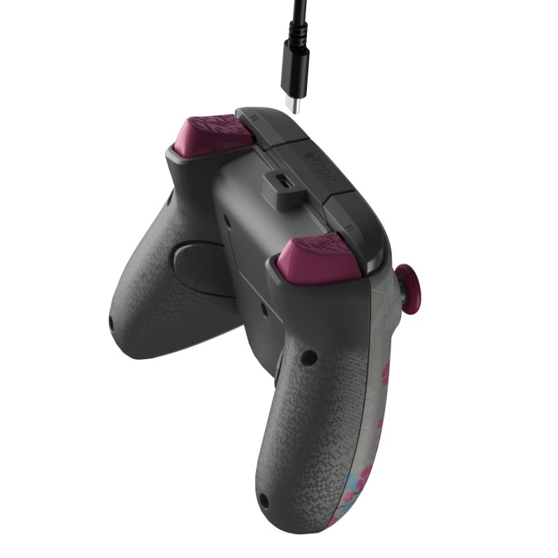 PDP Wired Rematch Controller - Blossom Glow In The Dark /Xbox Series X
