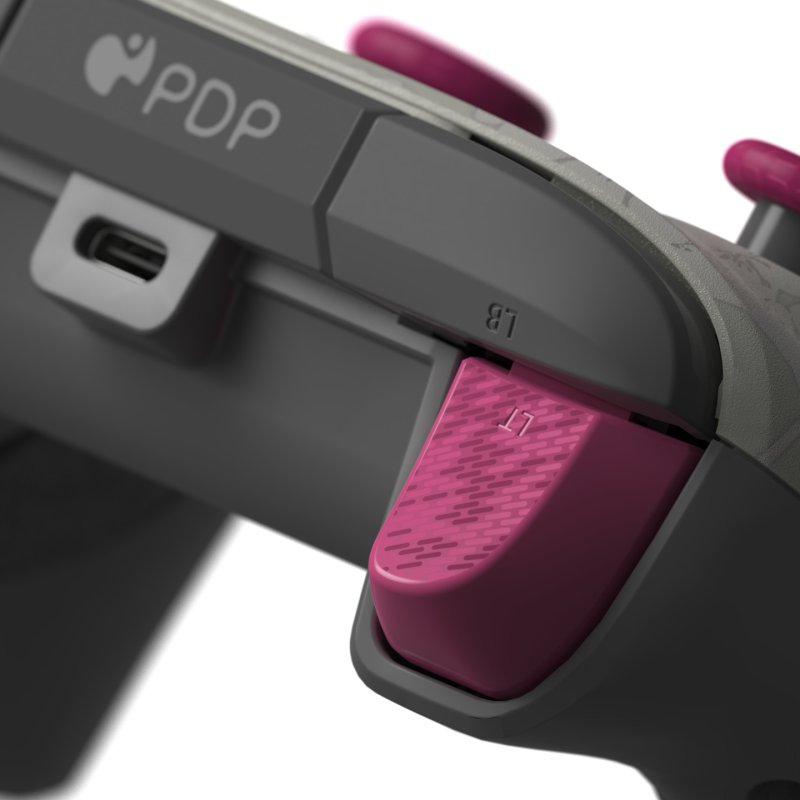 PDP REMATCH GLOW Advanced Wired Controller: Cherry Blossom, For Xbox Series X|S, Xbox One, & Windows 10/11 PC