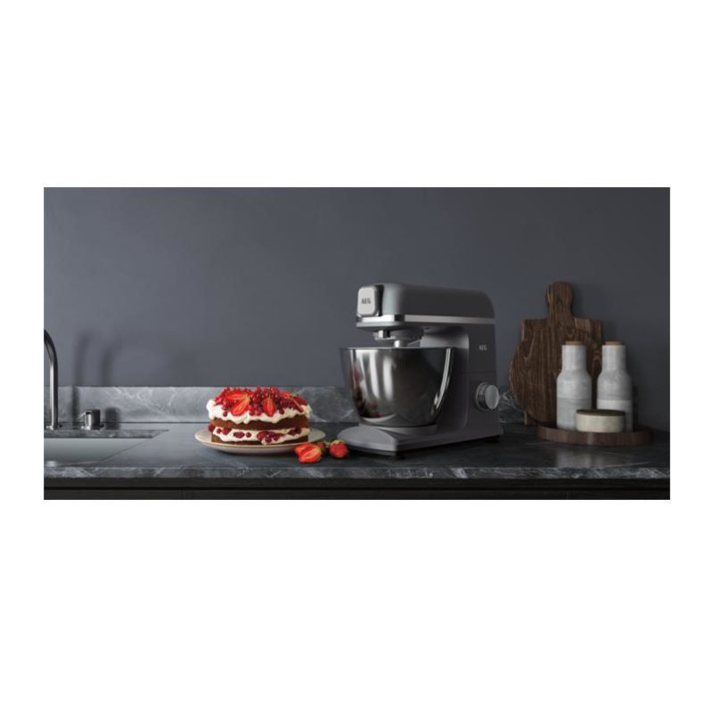 AEG KM5-1-4BPT food processor 1200 W 5 L Black, Pearl