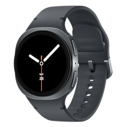 Samsung Galaxy Watch 8 3.3 cm (1.3") AMOLED 40 mm Digital 438 x 438 pixels Touchscreen 4G Graphite Wi-Fi GPS (satellite)