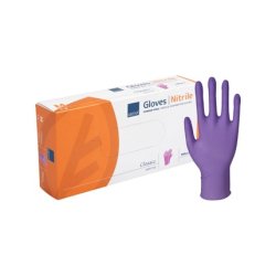 Abena Purple Disposable Nitrile Gloves Small Size