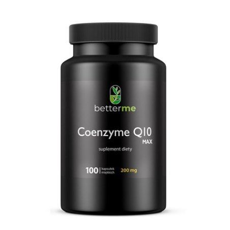 Betterme Coenzyme Q10 Max Dietary Supplement 100 Capsules