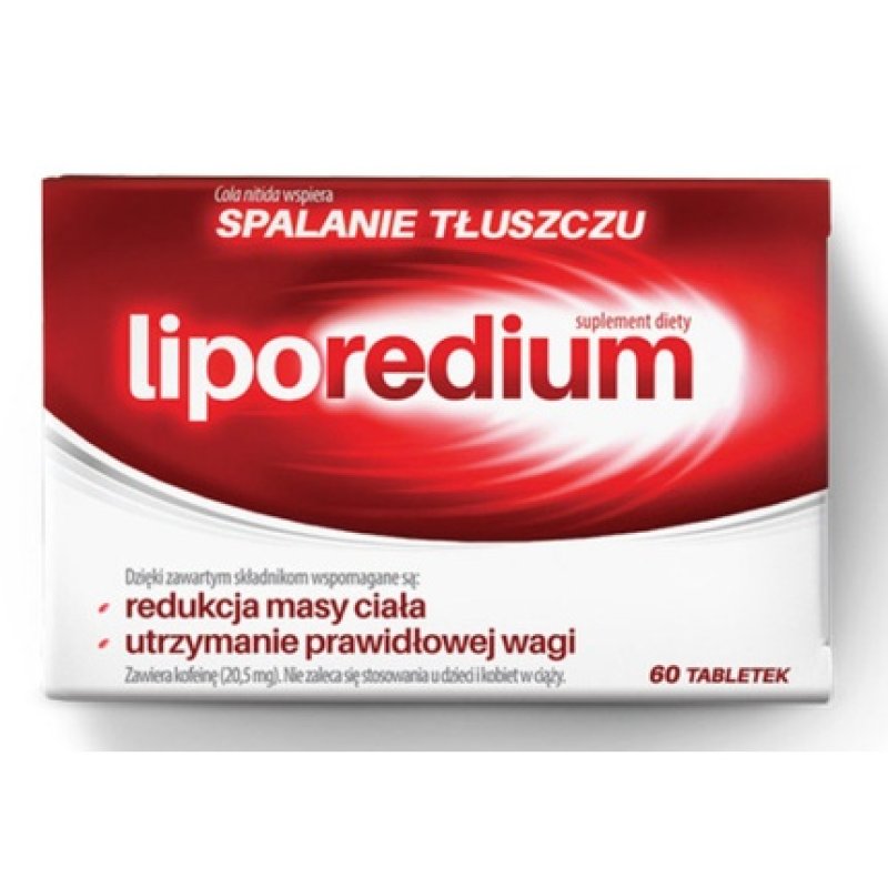 Liporedium Fat Metabolism Slimming Fat Burner Weight Loss 60 Tablets