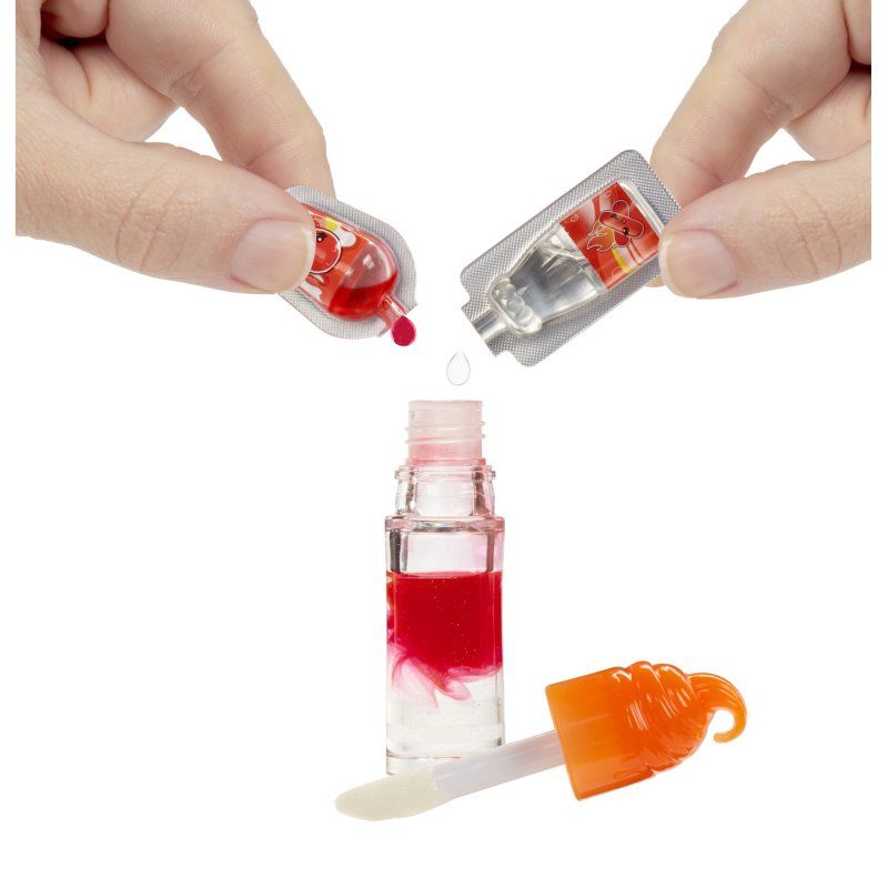 MGA Entertainment Yummiland Lip Gloss Doll Series 2- Cinnamon Spice (Amber Cinnamon)