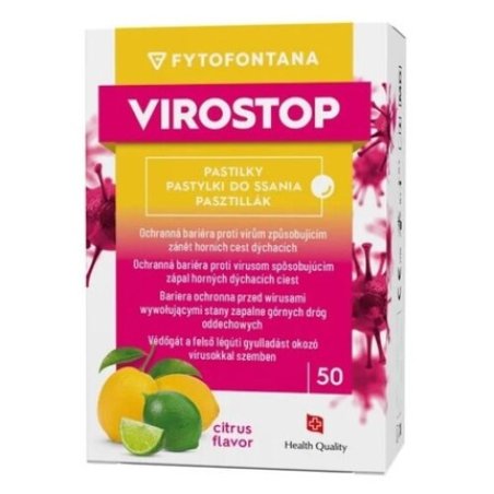 Herb-Pharma Virostop Citrus Lozenges 50 Tablets