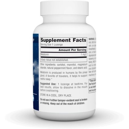 Source Naturals Melatonin 1mg Peppermint Flavored