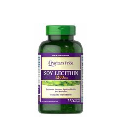 Puritan's Pride Soy Lecithin 1200mg 250 Capsules - Memory, Heart, Liver Support