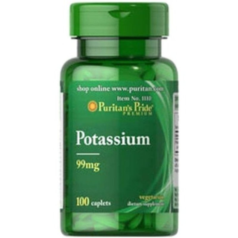 Puritan's Pride Potassium 99mg