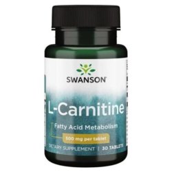 Swanson L-Carnitine 500mg 30 Tablets