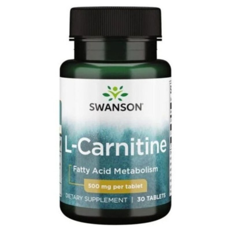 Swanson L-Carnitine 500mg 30 Tablets