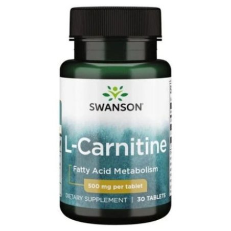 Swanson L-Carnitine 500mg 30 Tablets