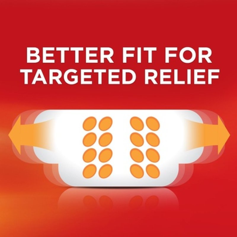 Thermacare Self-Heating Back Cushion Relieves Lower Back Pain