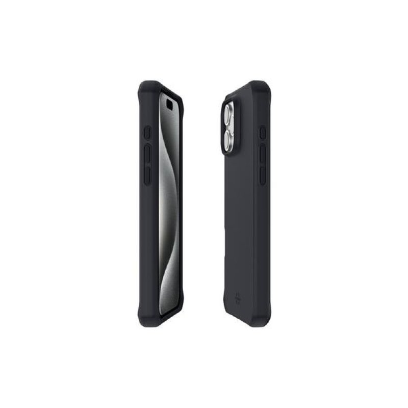 SPECTRUM_R CASE FOR IPHONE 16 PRO - SOLID BLACK MAT - SOFT BAG