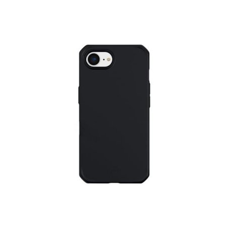 SPECTRUM_R CASE FOR IPHONE 16E - SOLID BLACK MAT - SOFT BAG