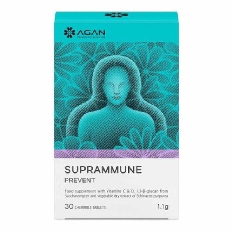 Agan Suprammune Prevent Chewable Tablets 30 Count