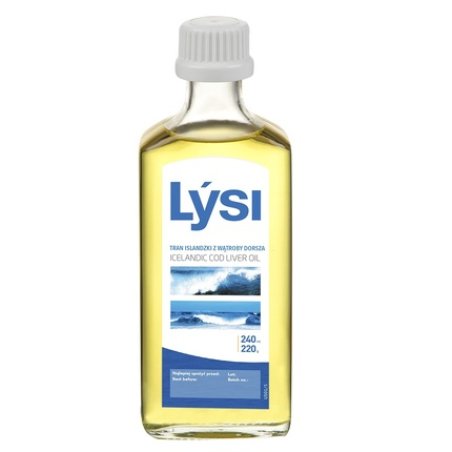 Lysi Icelandic Cod Liver Oil Natural 240ml
