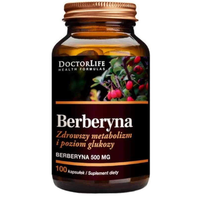 Doctor Life Berberine 500mg 100 Capsules