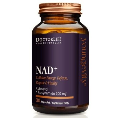 NAD Nicotinamide Riboside Dietary Supplement 30 Capsules Doctor Life