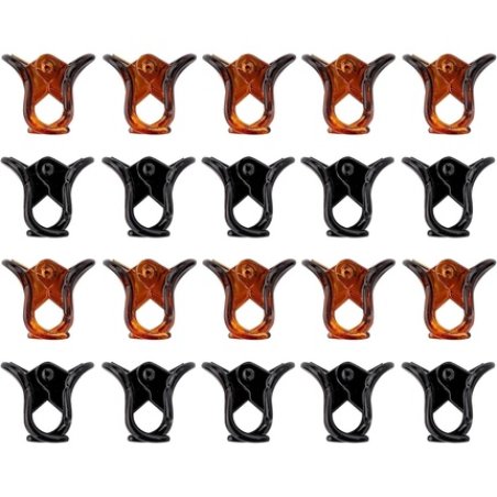 Brushworks Mini Claw Clips - Pack of 20