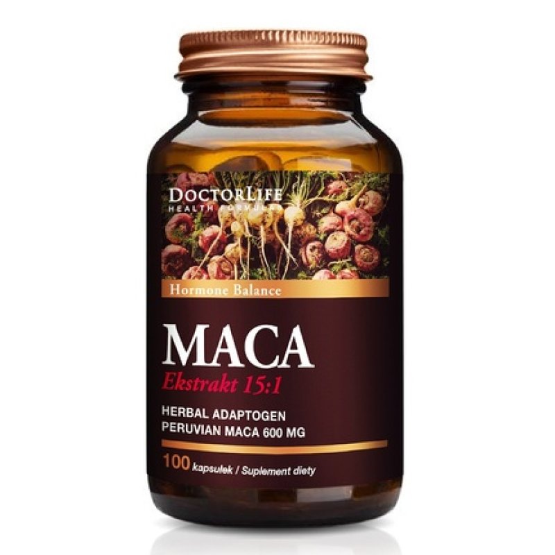 Doctor Life Maca Extract 151 Dietary Supplement 100 Capsules