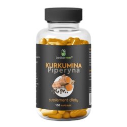 Betterme Curcumin And Piperine Dietary Supplement 100 Capsules