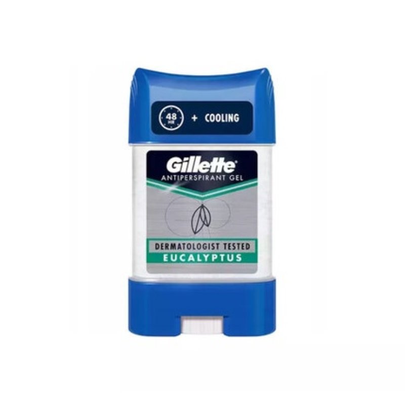 Gillette Eucalyptus Antiperspirant Gel 70ml