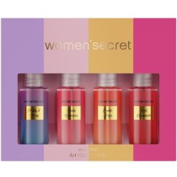 Women'secret Body Mist Senses Gift Set - Pack of 4