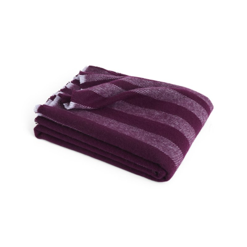 HAY - Duo Throw 130x180 cm (Plum)