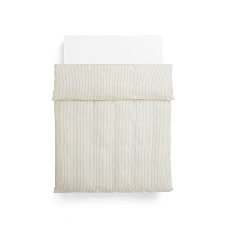 HAY - Fineline Duvet Cover 200x200 cm (Ivory)