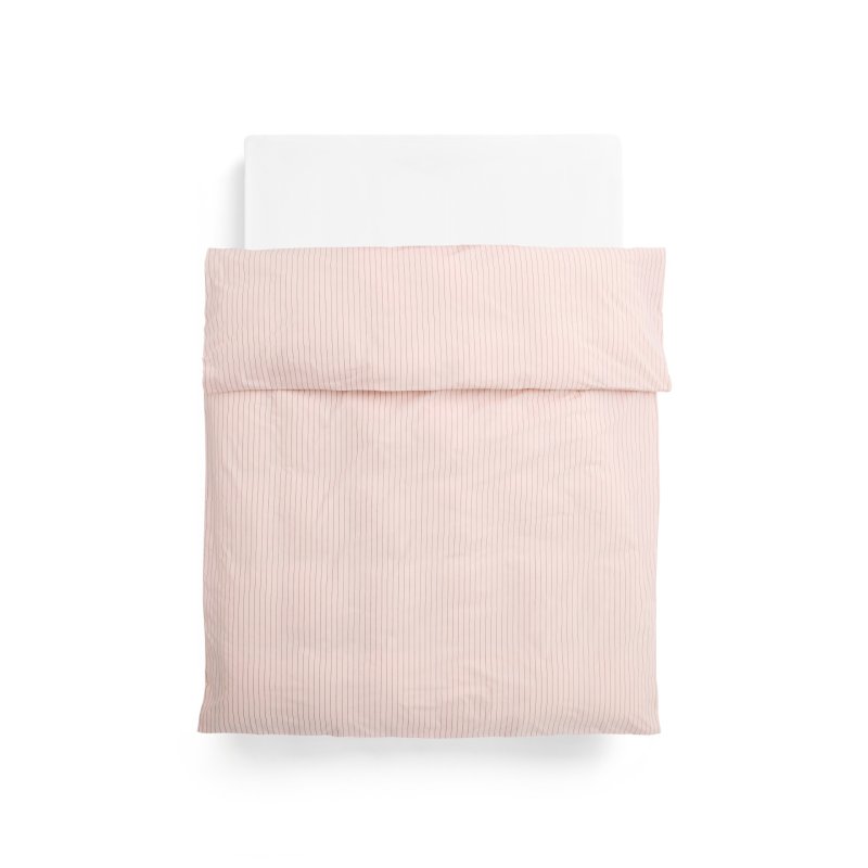 HAY - Fineline Duvet Cover 200x220 cm (Soft Pink)