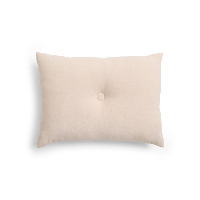 HAY - Dot Cushion Linen 60x45 cm (Strawberry Milkshake)