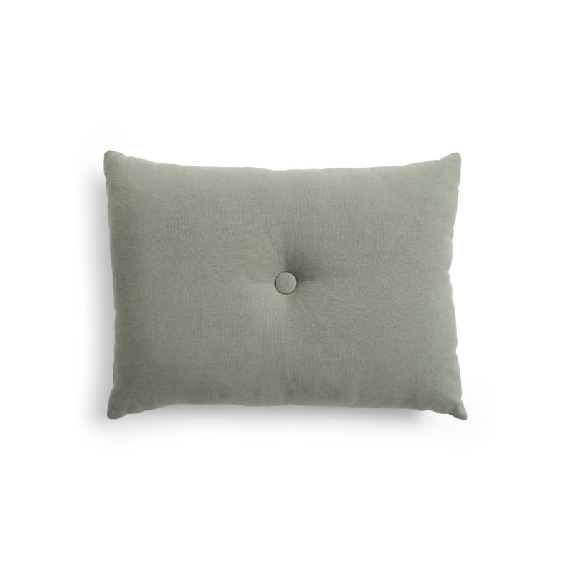 HAY - Dot Cushion Linen 60x45 cm (Pine Green)
