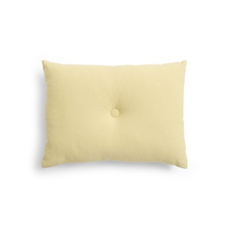 HAY - Dot Cushion Linen 60x45 cm (Soft Yellow)