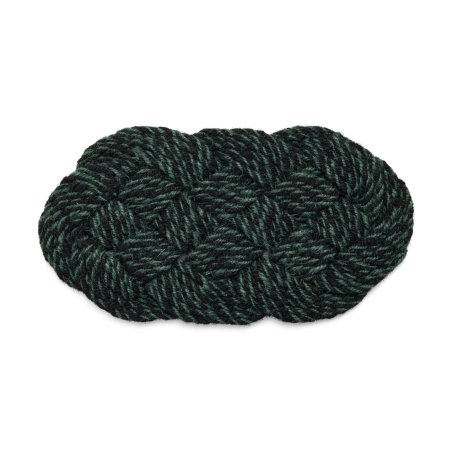HAY - Coco Door Mat Swirl 40x80 cm (Green & Black)