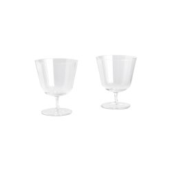 HAY - Curve Stem Glass Small - Set of 2