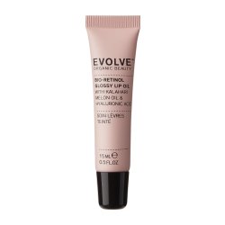 Evolve Beauty - Bio-Retinol Glossy Lip Oil 15 ml - Soft Pink