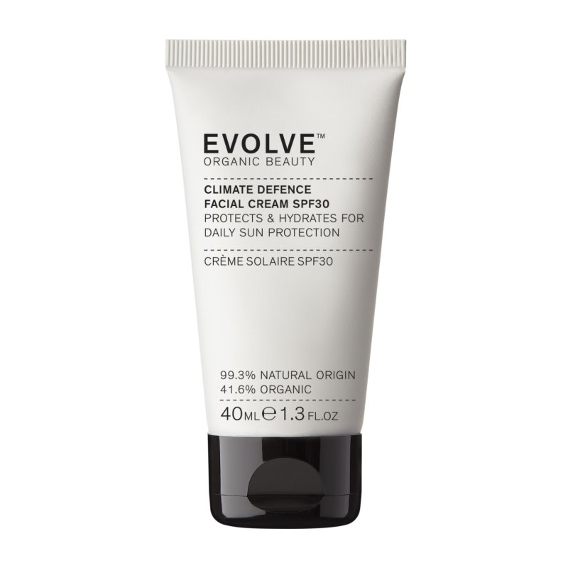 Evolve Beauty - Climate Defence Facial Cream SPF 30 - Colourless