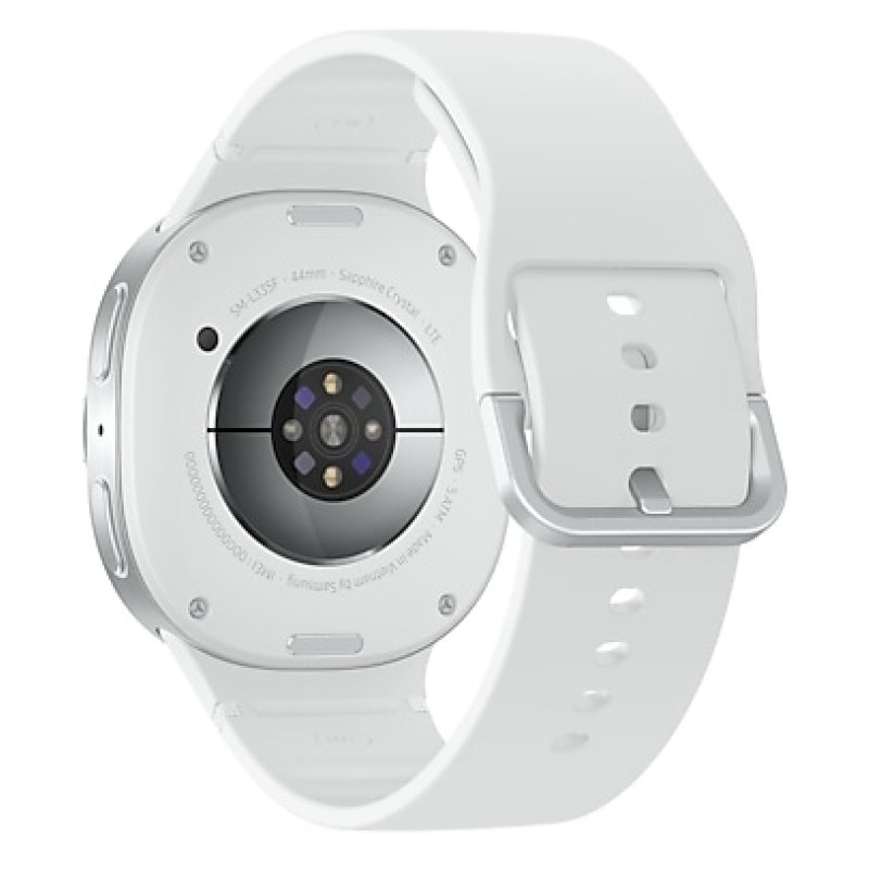 Samsung Galaxy Watch 8 3.81 cm (1.5") AMOLED 44 mm Digital 480 x 480 pixels Touchscreen Silver Wi-Fi GPS (satellite)