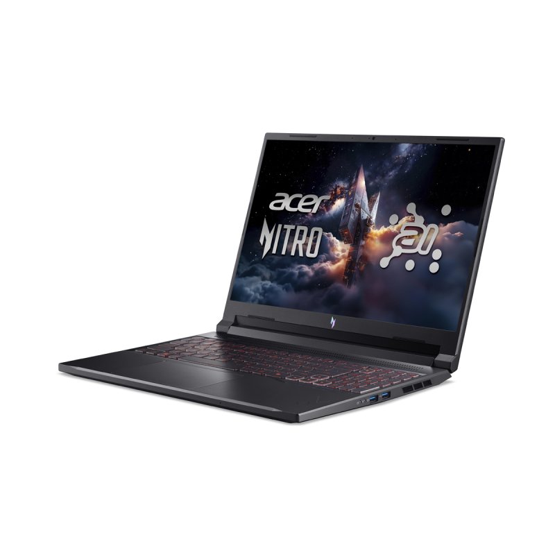 Acer Nitro V16 (ANV16-42-R70E) Gaming 16,0" WUXGA, 180Hz, Ryzen R7-260 (16 TOPS), 16GB RAM, 1TB SSD, GeForce RTX5060,