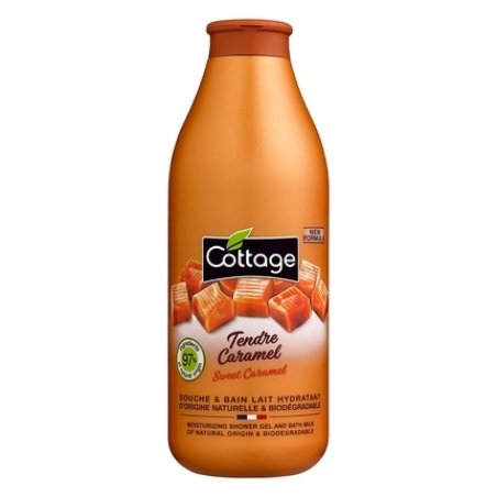 Cottage Shower Gel and Moisturizing Milk Soft Caramel 750ml